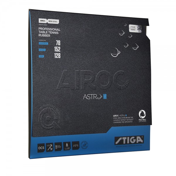 Stiga Airoc Astro M Table Tennis Rubber